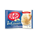 A pack of japanese kitkats, ice cream flavor