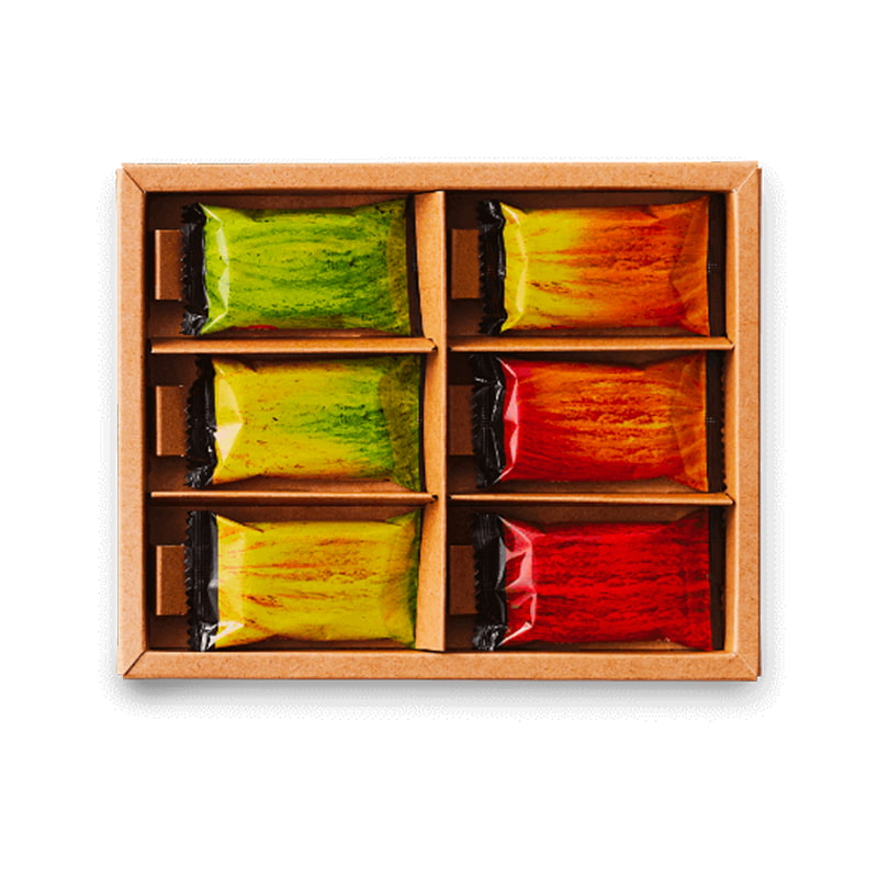 Inside the pack of the collaboration between KitKat Japan and Tokyo Cacao using beans from Ogasawara islands